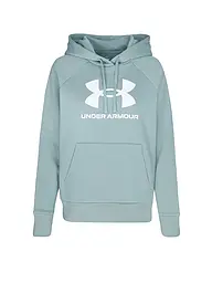 UNDER ARMOUR | Sudadera con capucha para mujer UA Rival Fleece Big Logo | Petróleo