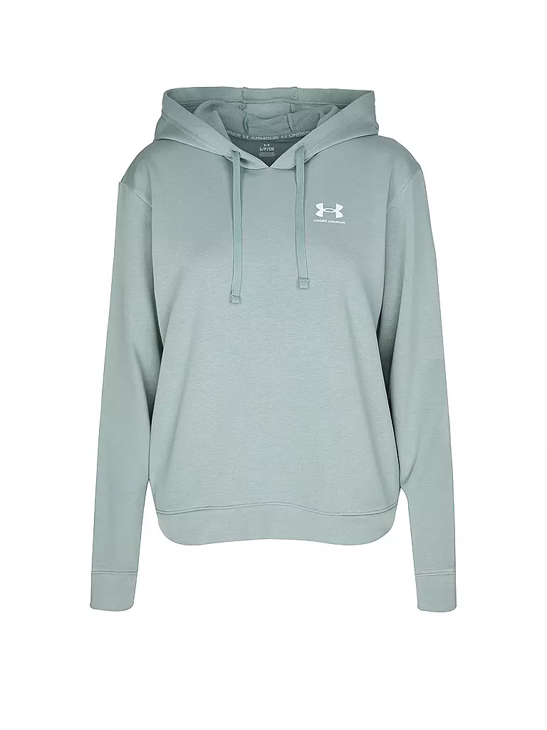 UNDER ARMOUR | Sudadera con capucha para mujer UA Rival French Terry | Menta