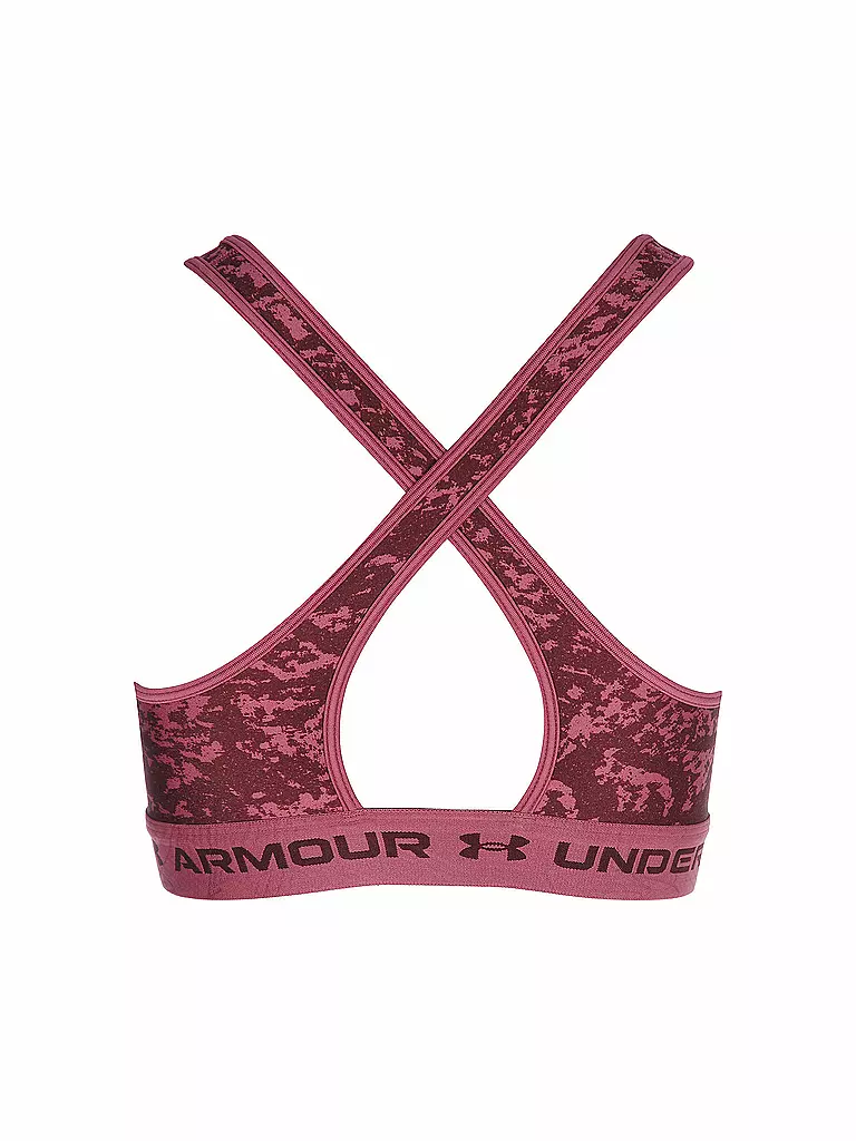 UNDER ARMOUR | Sujetador deportivo para mujer Armour® Mid Crossback Print de sujeción media |