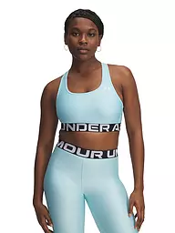 UNDER ARMOUR | Sujetador deportivo para mujer HeatGear® Armour de sujeción media | Azul claro