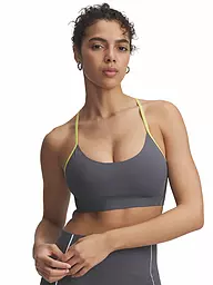 UNDER ARMOUR | Sujetador deportivo para mujer UA Halo Bonded de sujeción media | Gris