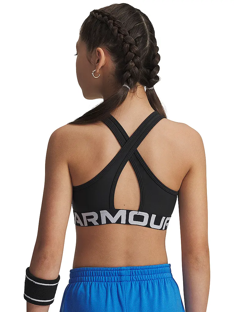 UNDER ARMOUR | Sujetador deportivo para niña UA Crossback | Negro