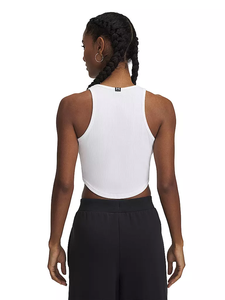 UNDER ARMOUR | Tank de mujer UA Rival RIB Crop |
