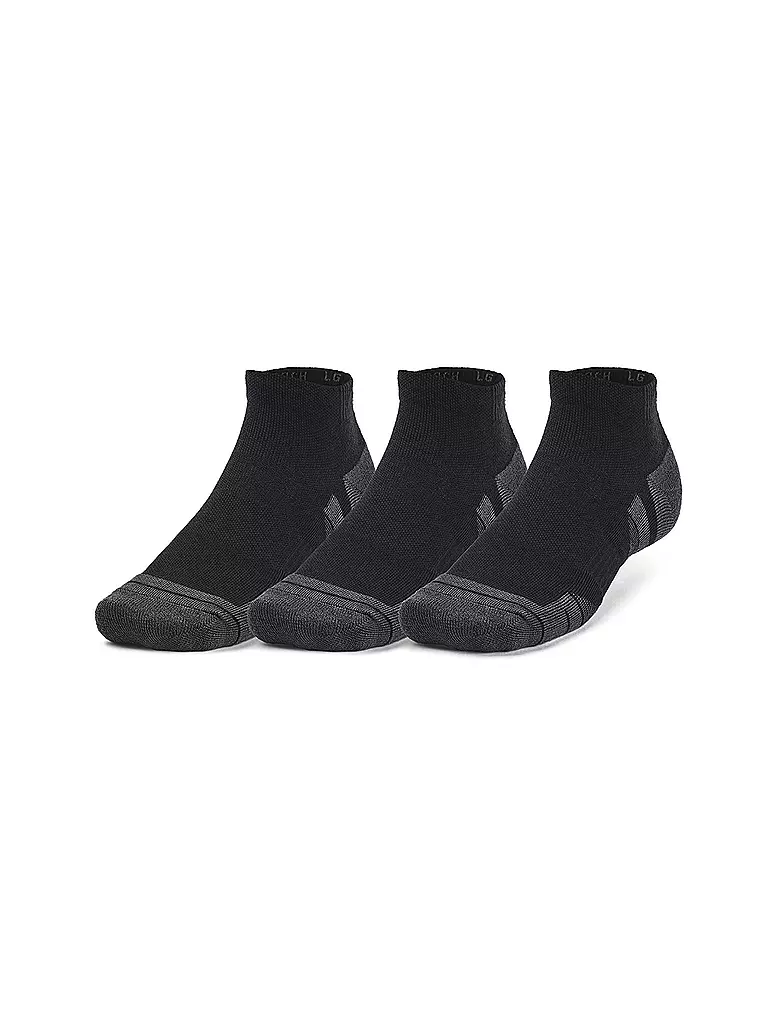 UNDER ARMOUR | Unisex UA Performance Low Cut Tech 3er Pkg. | Negro