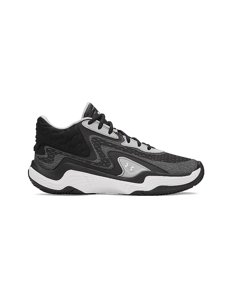 UNDER ARMOUR | Zapatillas de baloncesto Spawn 7 Mid | Negro
