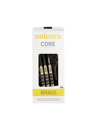 UNICORN | Dardos de punta de acero Core Plus Brass
