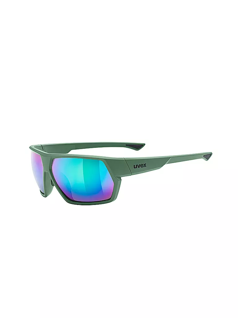 UVEX | Gafas de sol deportivas Sportstyle 238 para hombre | Verde oscuro