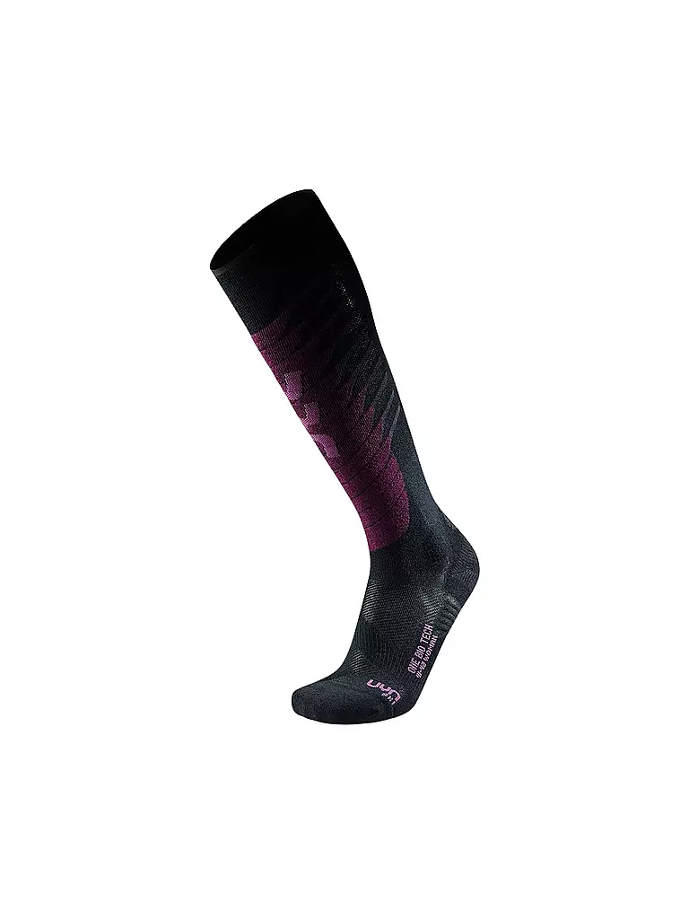 UYN | Calcetines de esquí para mujer Ski One Biotech | Negro