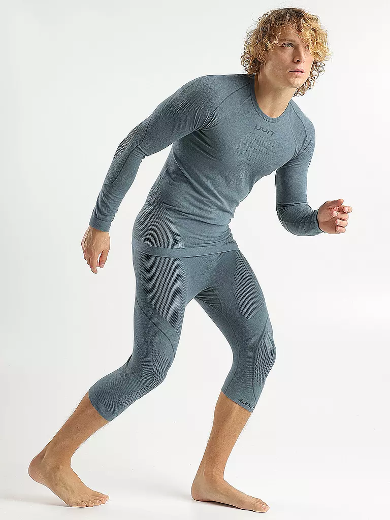UYN | Mallas interiores 3/4 para hombre Evolution Biotech | Gris