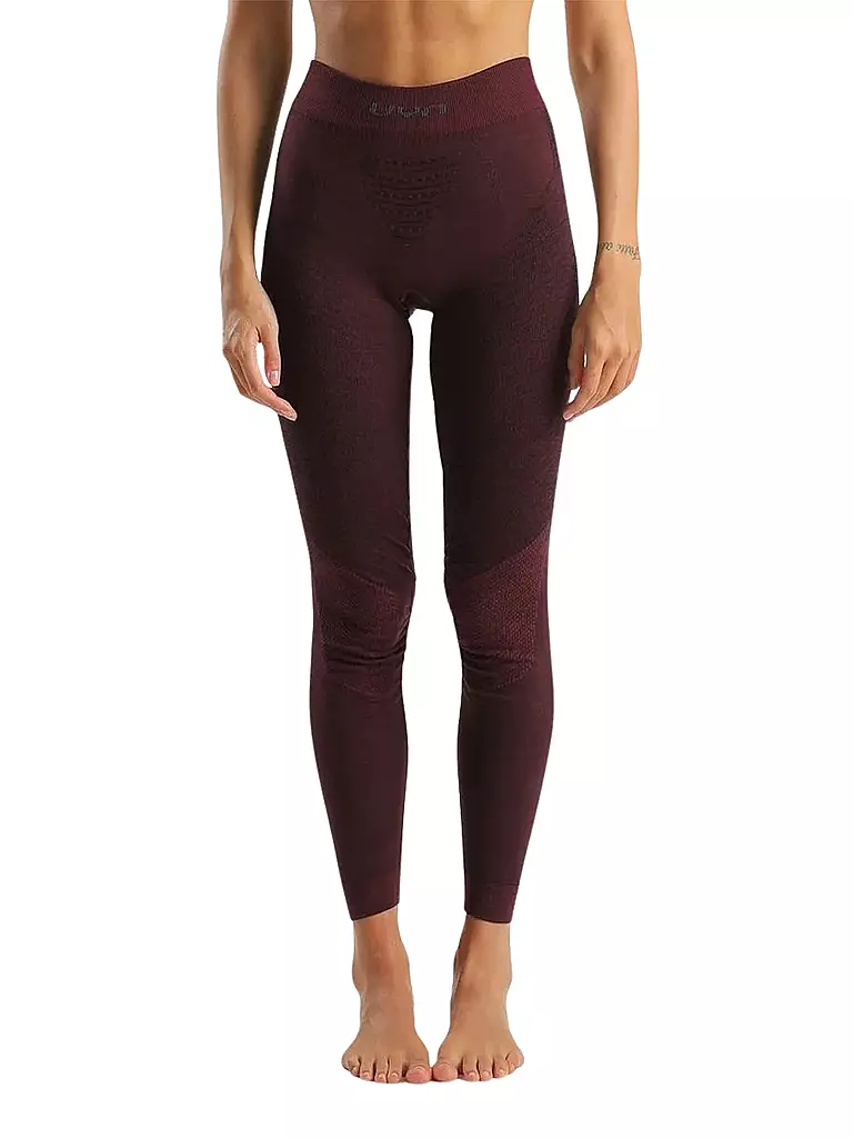 UYN | Mallas interiores de mujer Fusyon Biotech Merino | Rojo oscuro