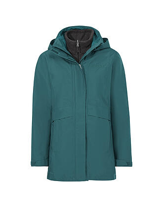 VAUDE | Parka de invierno para mujer Idris 3 en 1 con capucha