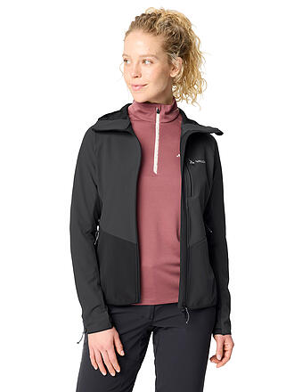 VAUDE | Chaqueta Softshell de Travesía para Mujer Larice Hoodie