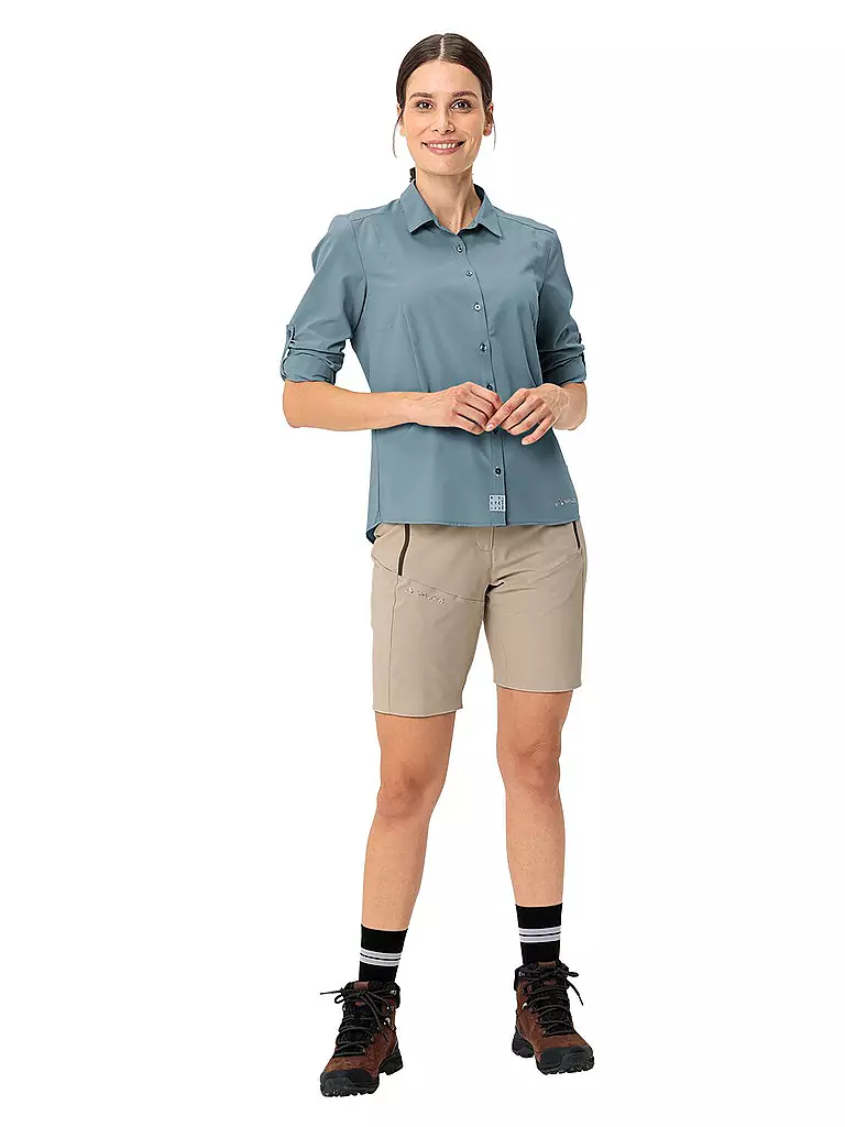 VAUDE | Blusa de mujer Rosemoor IV Uni | Azul claro