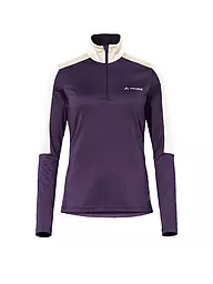 VAUDE | Camiseta de senderismo para mujer Livigno con cremallera | Lila