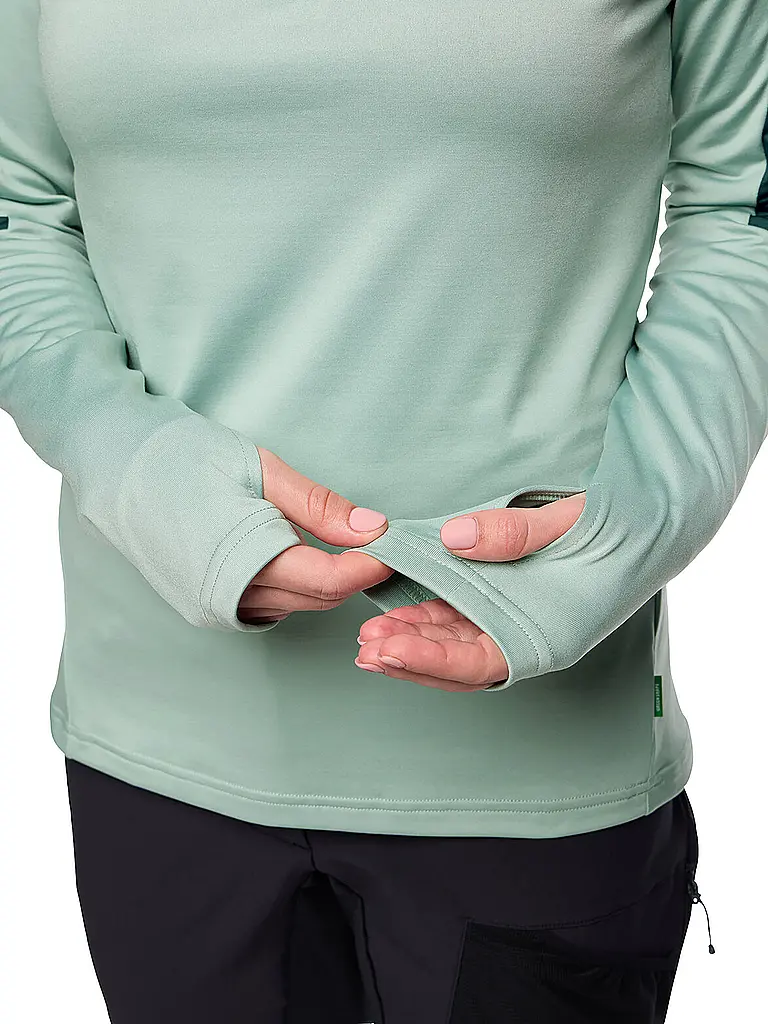 VAUDE | Camiseta de senderismo para mujer Livigno con cremallera |