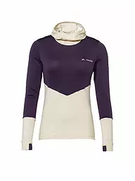 VAUDE | Camiseta de senderismo para mujer Monviso con capucha | Lila