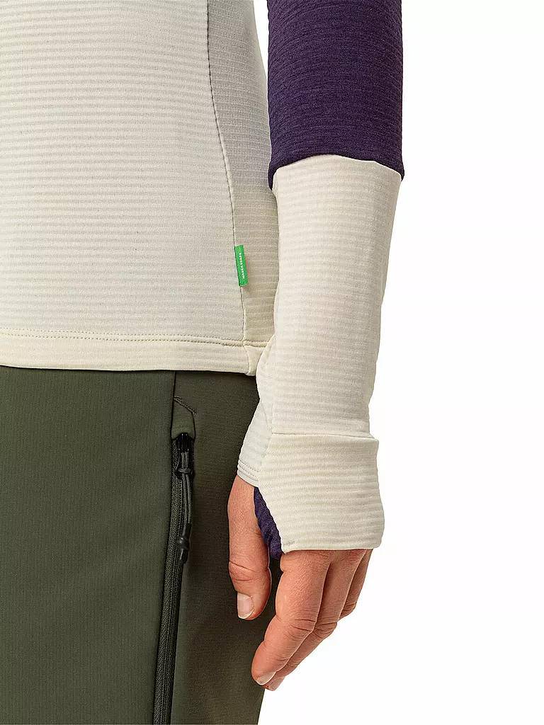 VAUDE | Camiseta de senderismo para mujer Monviso con capucha | Lila