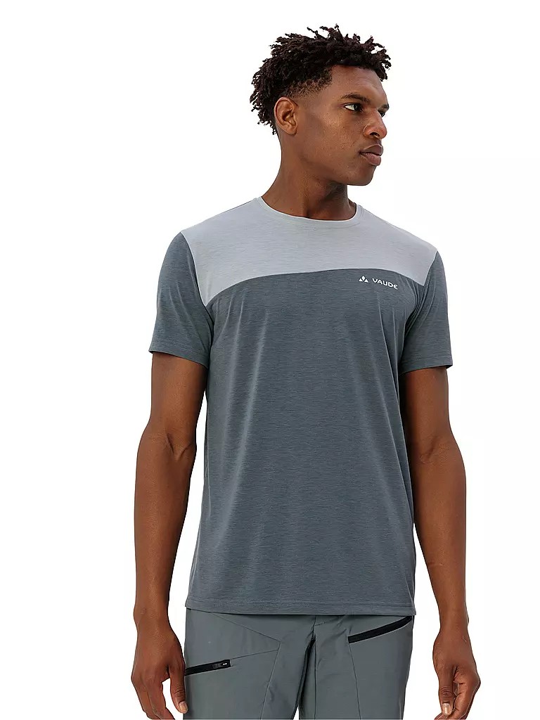 VAUDE | Camiseta funcional de hombre Sveit Wool | Gris