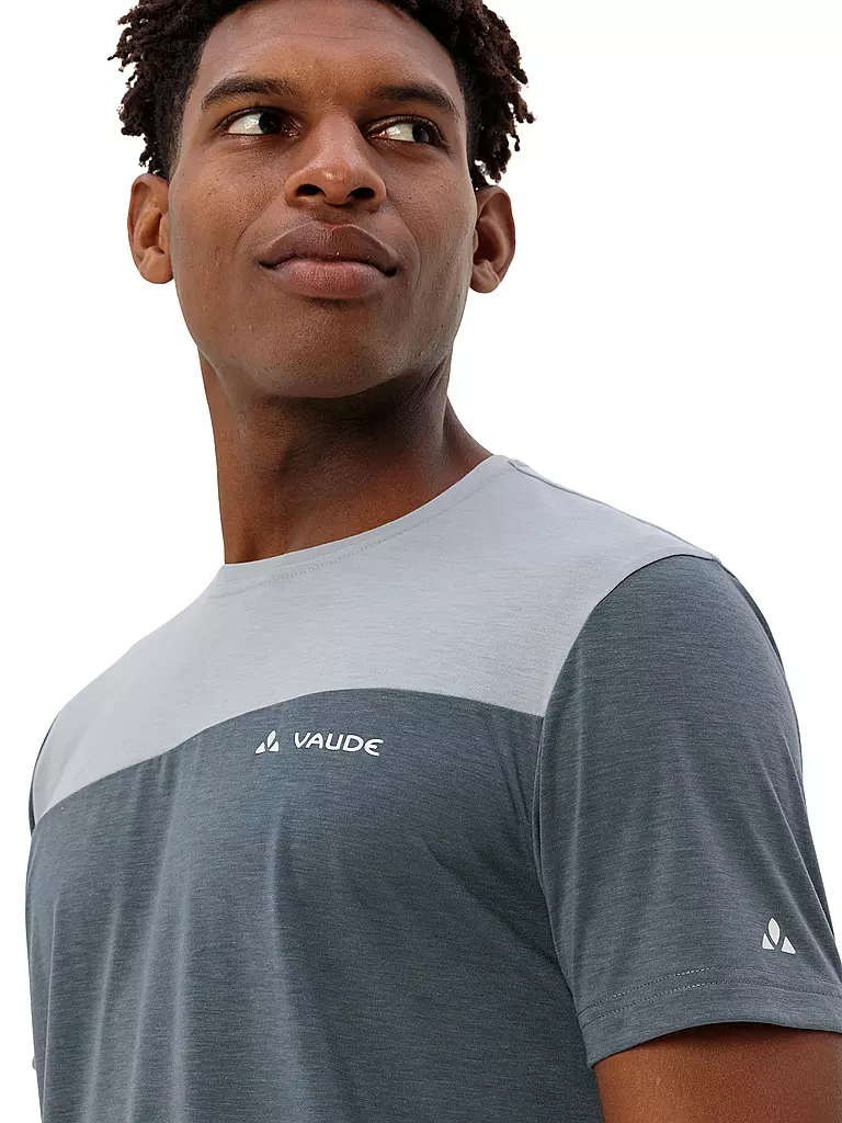 VAUDE | Camiseta funcional de hombre Sveit Wool | Gris