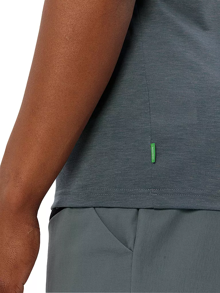 VAUDE | Camiseta funcional de hombre Sveit Wool | Gris