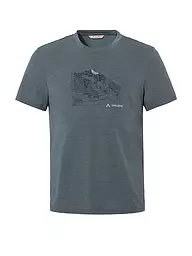 VAUDE | Camiseta funcional de hombre Tekoa Wool | Gris