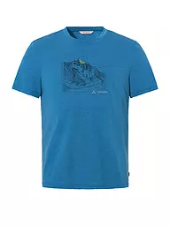 VAUDE | Camiseta funcional de hombre Tekoa Wool | Azul