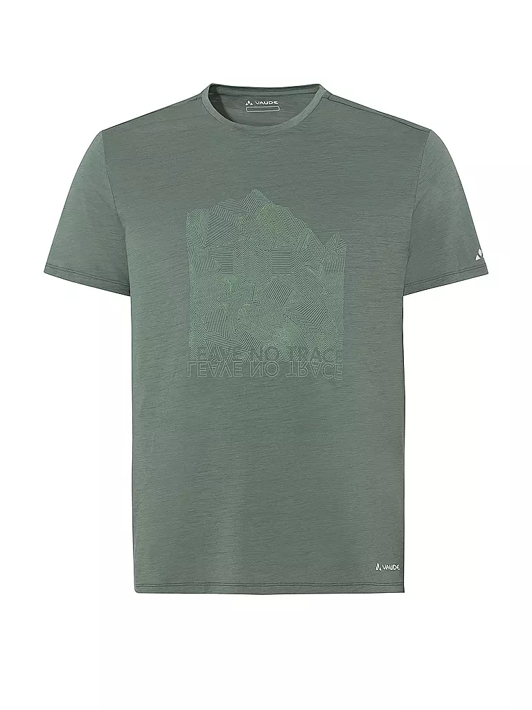 VAUDE | Camiseta funcional de hombre Tekoa Wool | Oliva