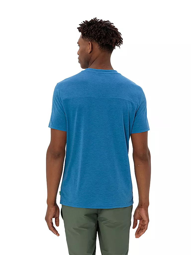 VAUDE | Camiseta funcional de hombre Tekoa Wool | Azul
