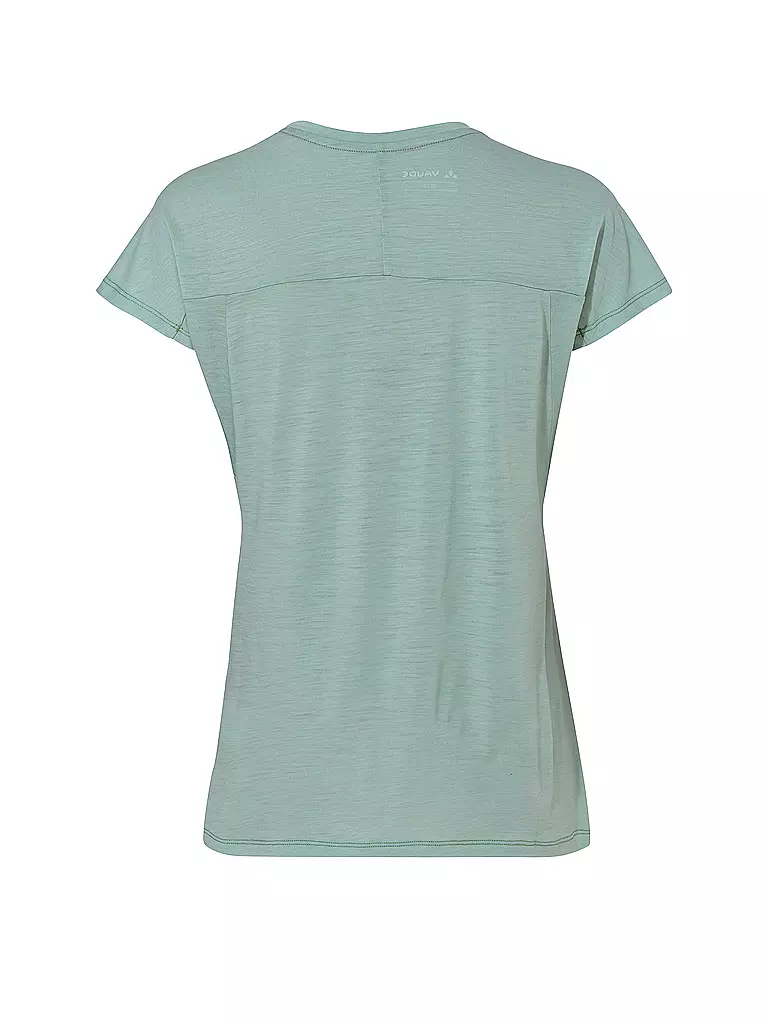 VAUDE | Camiseta funcional de lana Tekoa para mujer | Verde claro