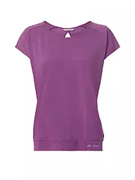 VAUDE | Camiseta funcional de mujer Skomer Streifen | Lila