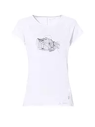 VAUDE | Camiseta funcional de mujer Tekoa II | Blanco