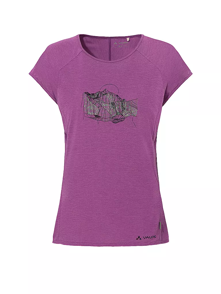 VAUDE | Camiseta funcional de mujer Tekoa II | Lila