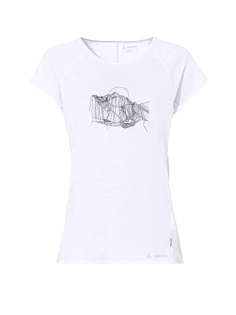 VAUDE | Camiseta funcional de mujer Tekoa II | Blanco
