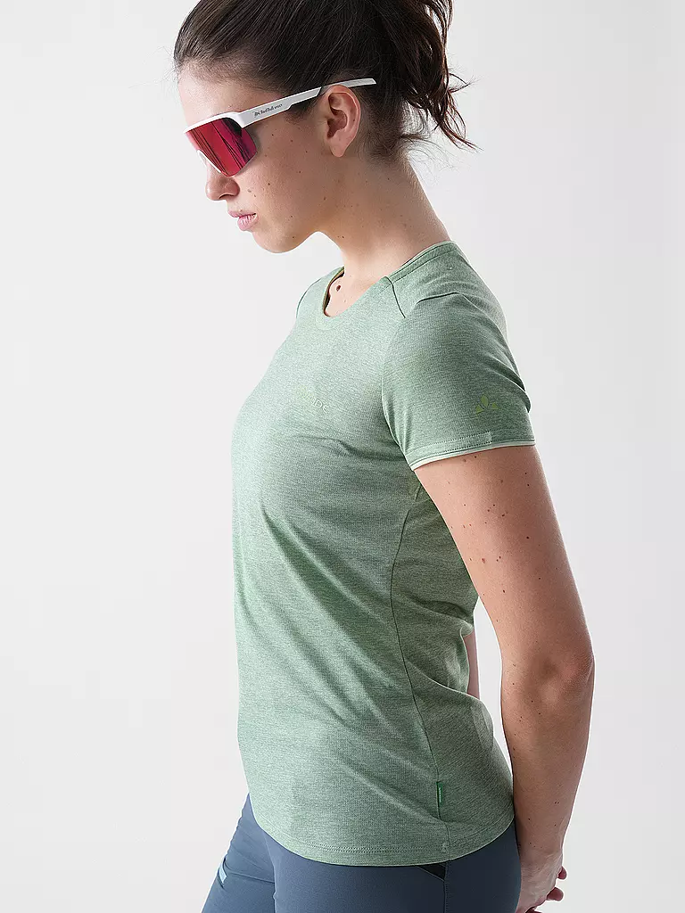 VAUDE | Camiseta funcional Essential para mujer | Verde claro