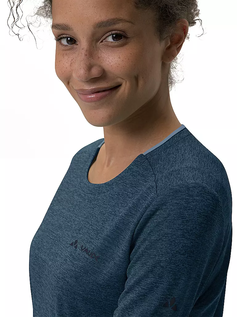 VAUDE | Camiseta funcional Essential para mujer | Azul oscuro