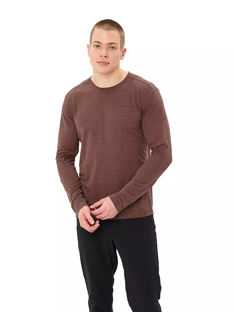 VAUDE | Camiseta funcional para hombre Rosemoor II | Marrón