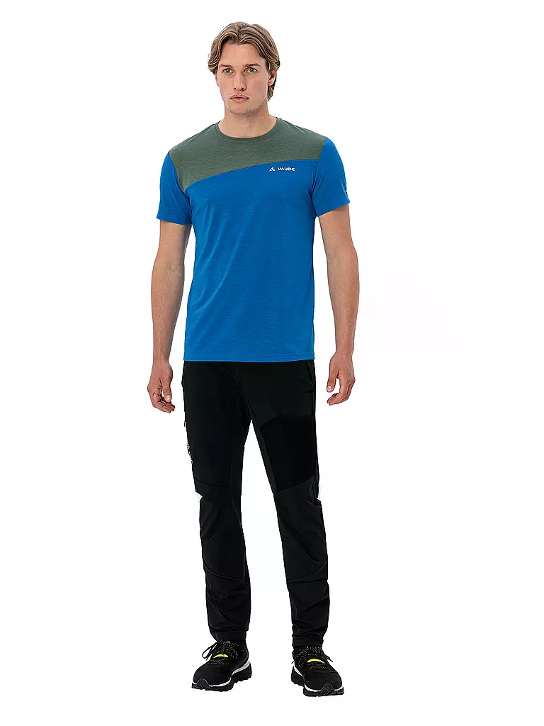 VAUDE | Camiseta funcional para hombre Sveit Wool | Azul