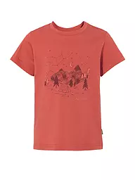 VAUDE | Camiseta infantil Lezza | Rojo oscuro