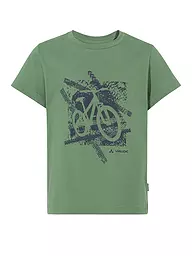 VAUDE | Camiseta infantil Lezza | Verde oscuro