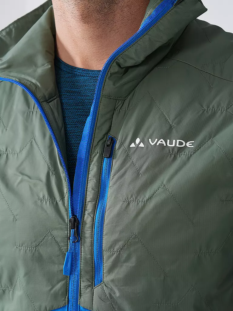 VAUDE | Chaleco híbrido Brenva para hombre | Azul