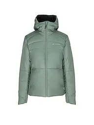 VAUDE | Chaqueta aislante con capucha Neyland para mujer | Verde oscuro