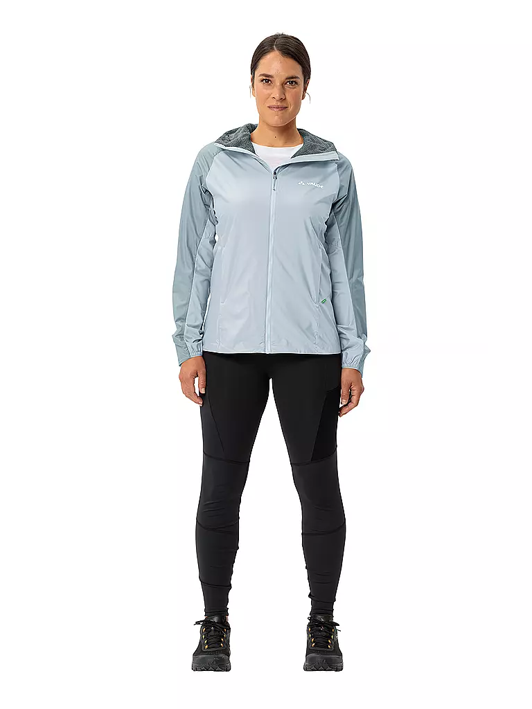 VAUDE | Chaqueta aislante con capucha Scopi para mujer | Azul claro
