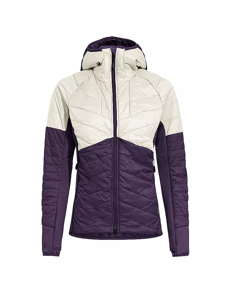 VAUDE | Chaqueta aislante con capucha Sesvenna para mujer | Beige