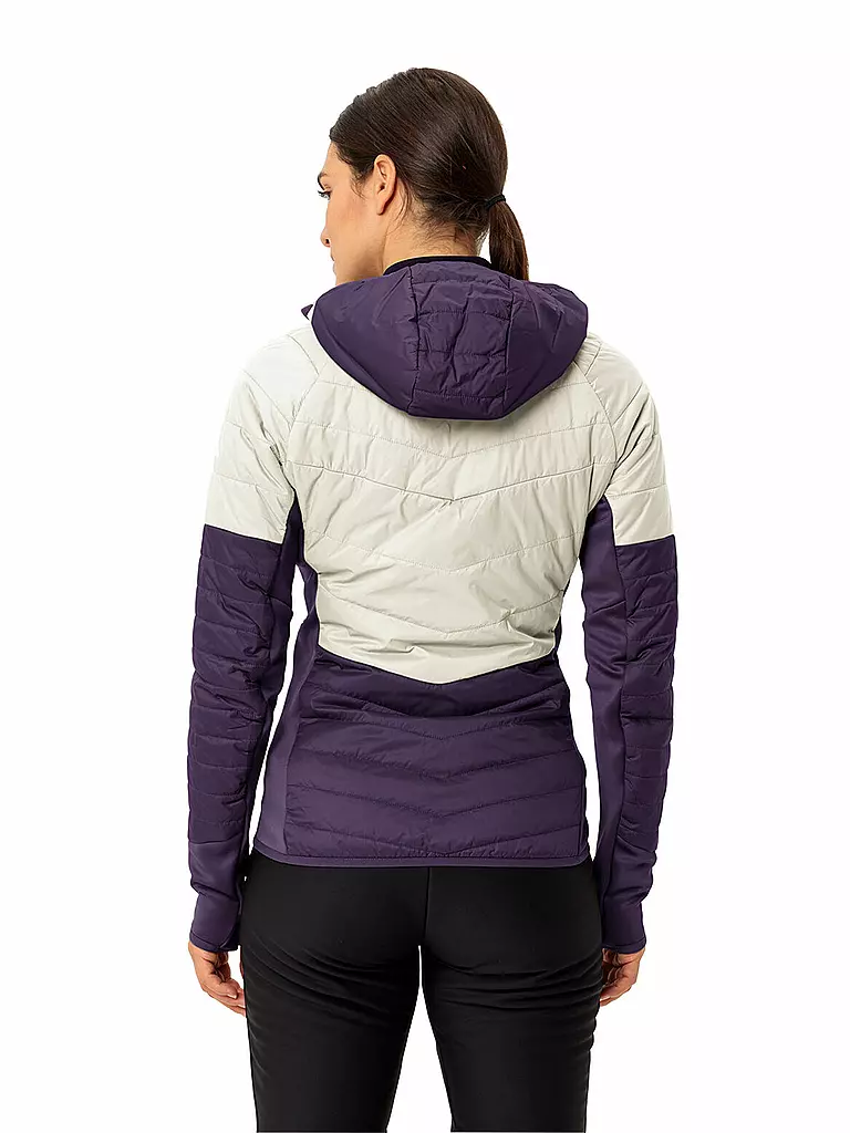 VAUDE | Chaqueta aislante con capucha Sesvenna para mujer | Beige