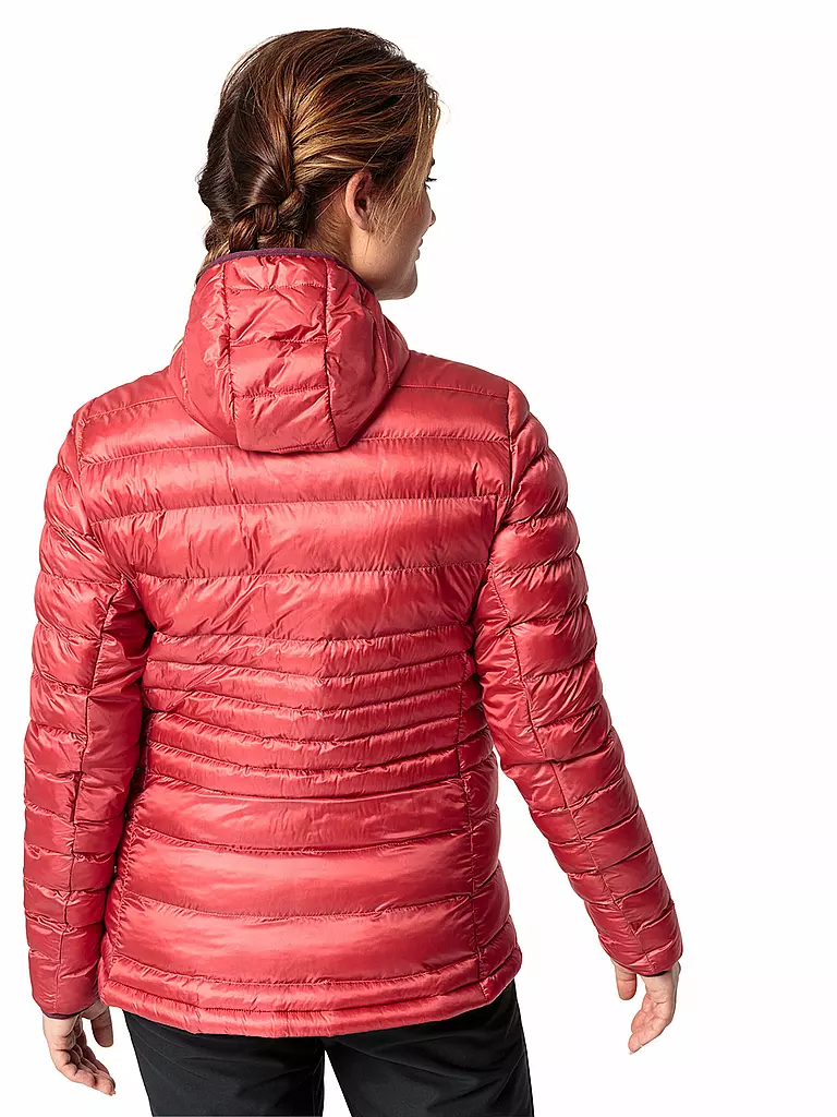 VAUDE | Chaqueta de aislamiento para mujer Batura con capucha | Rojo oscuro