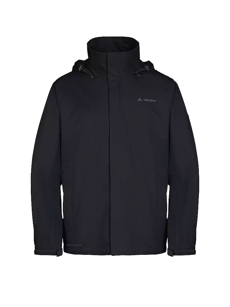 VAUDE | Chaqueta de lluvia Escape Light para hombre | Negro