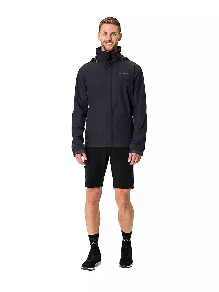 VAUDE | Chaqueta de lluvia Escape Light para hombre | Negro