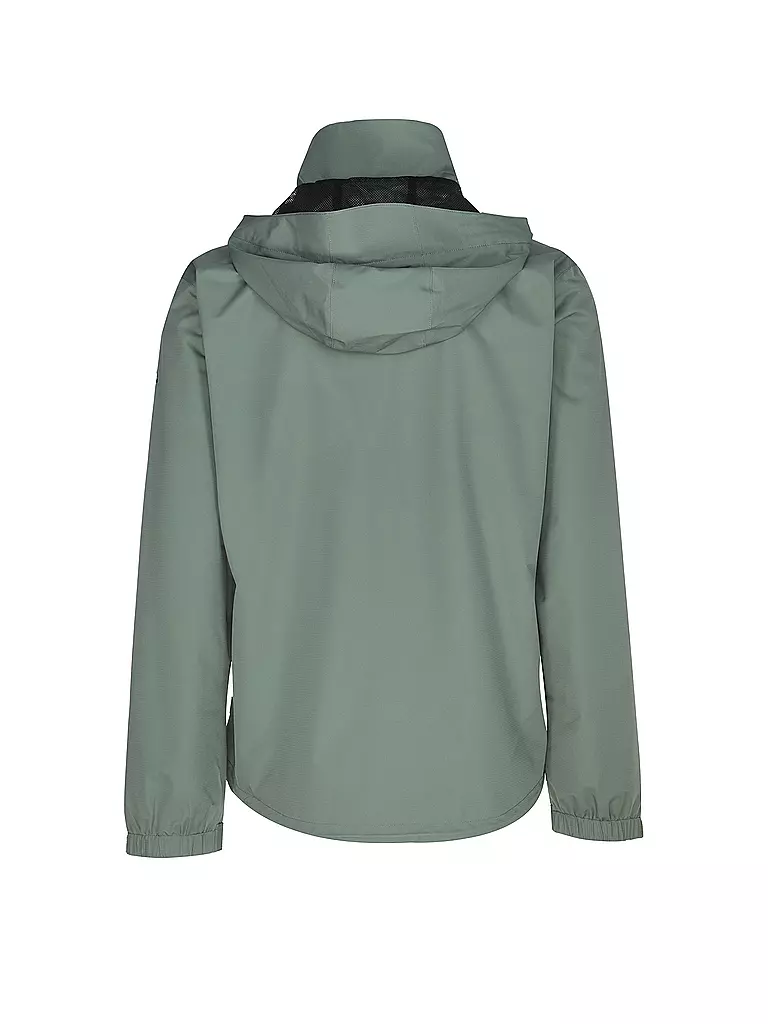 VAUDE | Chaqueta de lluvia Escape Light para hombre | Verde oscuro