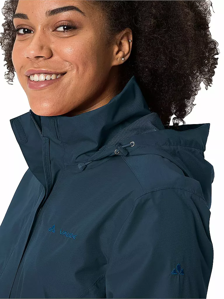 VAUDE | Chaqueta de lluvia para mujer Escape Light 2L con capucha |