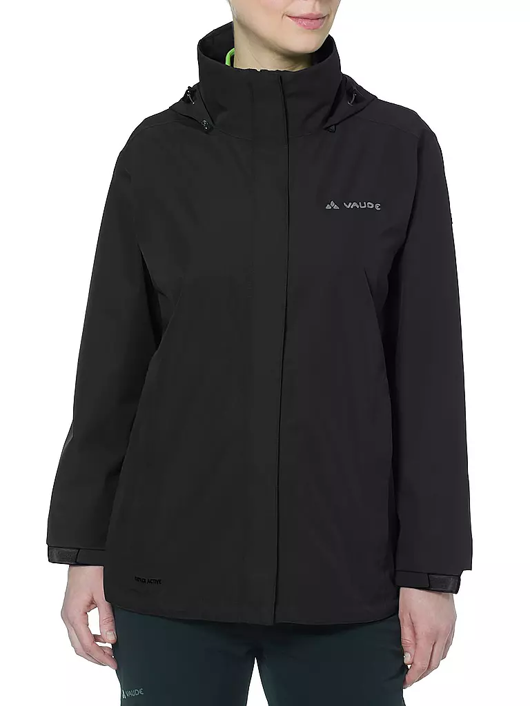 VAUDE | Chaqueta de lluvia para mujer Escape Light | Negro